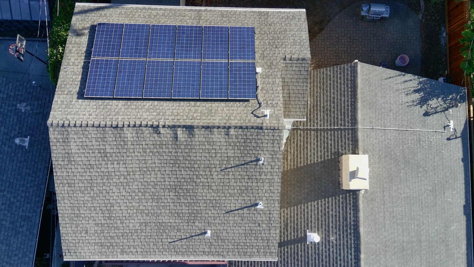 After — Cupertino solar array clean, no mineral spots or residue
