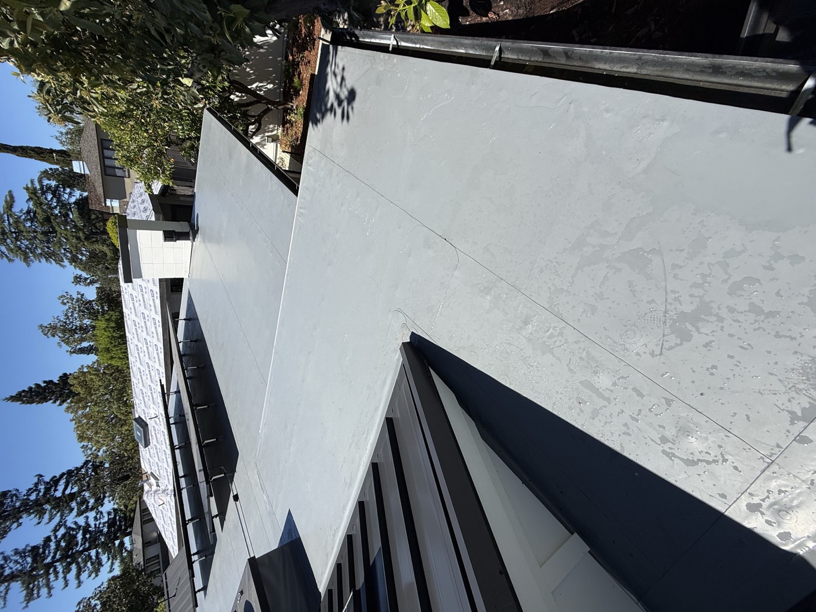 After — Menlo Park roof and panels fully cleaned in one visit