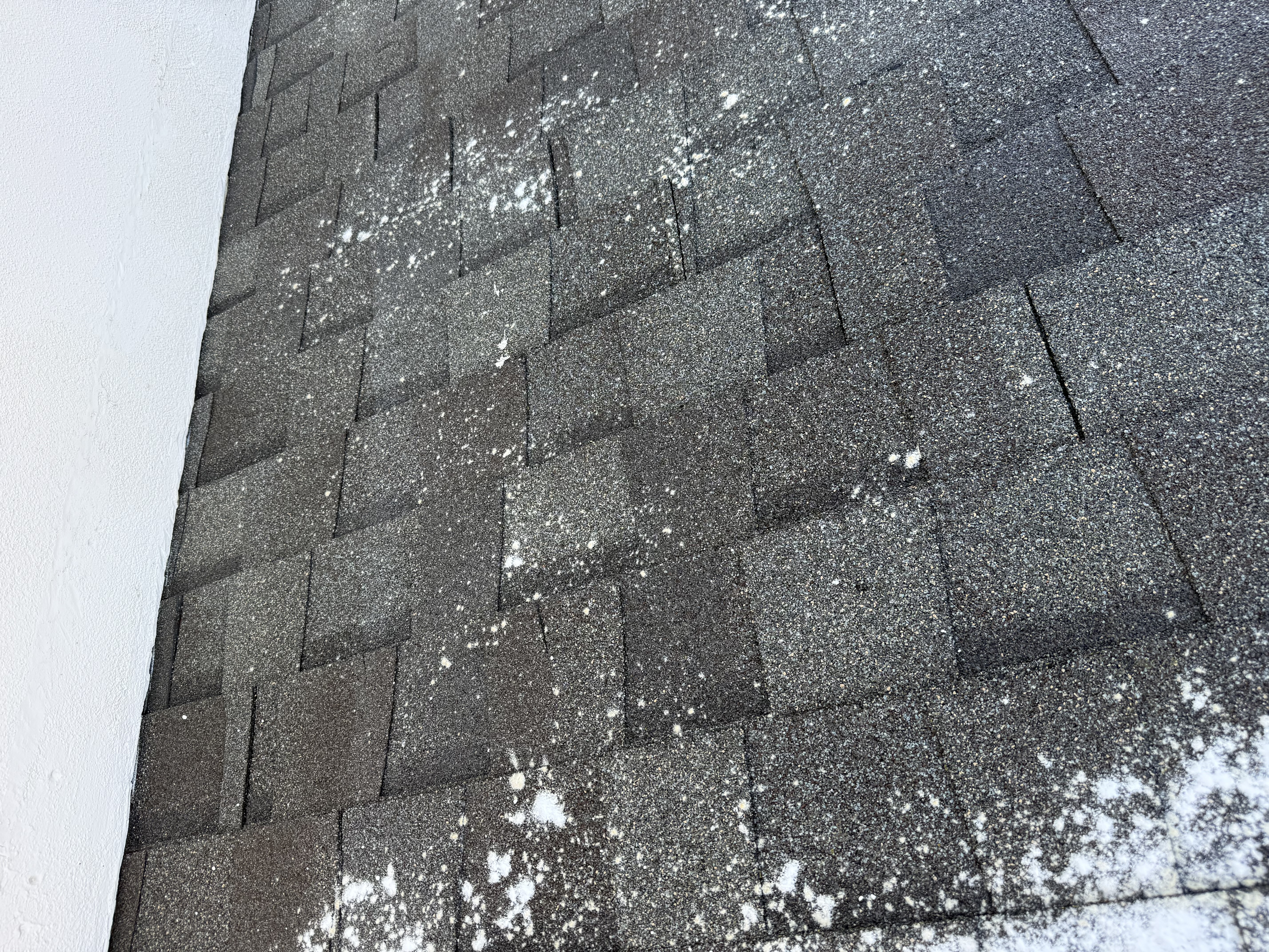 After — Mountain View roof wash complete, shingles clean and undamaged